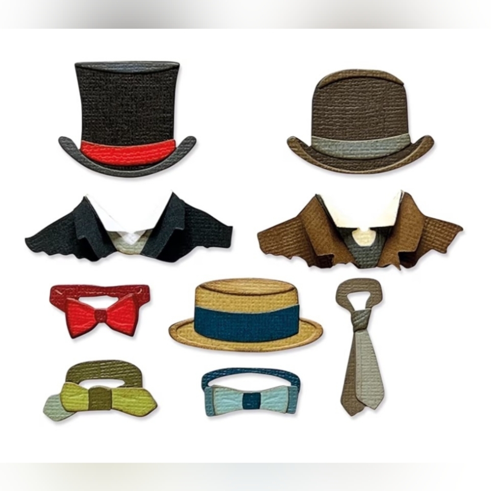 Tim Holtz Tailored Die Set | Sizzix Thinlits - Picture 4 of 4